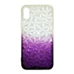 Back Cover Slim Diamond For Iphone X - Purple