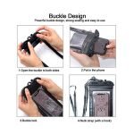 Waterproof Bag with Safe Whistle, Lanyard