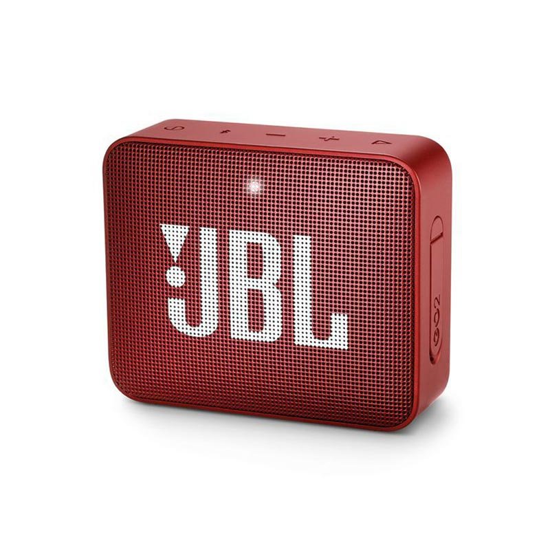 drysd JBL GO 2 Portable Bluetooth Speaker With Microphone – Memory Card Slot Compatible with Mobile and Computer Red Color - Image 1