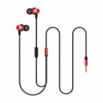 VK520 Stereo Headset With Mic Red Color