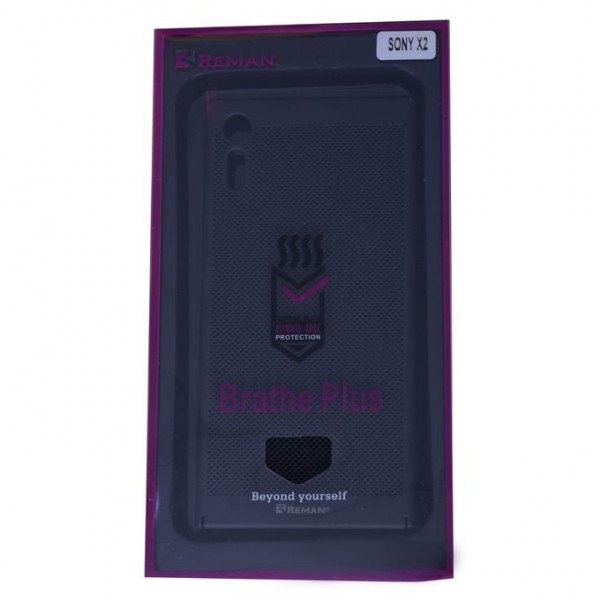 1-2019-10-05T182941.749-600x600 Reman Breathable Ultra Slim Case For Sony X2 – Black - الصورة 1