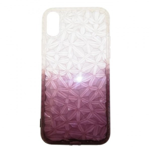 1-73-600x600 Back Cover Slim Diamond For Iphone X - Black - Image 1
