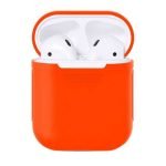 Silicone Protective Case for AirPods Orange Color