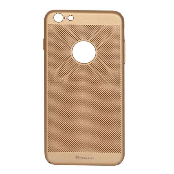 Reman Breathable Ultra Slim Case For iPhone 6 Plus - Gold
