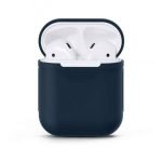 Silicone Protective Case for AirPods Dark Blue Color