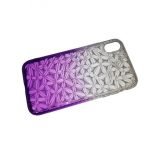 Slim Diamond Back Cover For Iphone XR - Purple - Image 2