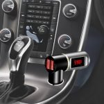 Fm Transmitter Car With Charger Car Mp3 Player 2USB Charger - Image 6