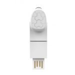 SENDEM G2 Bluetooth Earphone with Magnetic Charging Base for iPhone and Android White Color - Image 4
