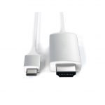 كابل HDMI & HDTV يشبك ويشحن مباشرة بدون اى اعدادات لجميع مدخلات USB-C بجودة 4k