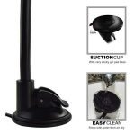 Mobile holder Flexible For car compatible with all Mobile - LS-18 - Black Color - Image 5