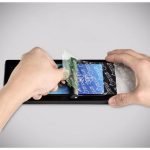 Protecting for Samsung Galaxy S8 covers the curved sides with a base and tools for installation and installation - Image 5