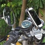 Mobile Holder for Motorcycles 360 degree high quality Green Color - Image 4