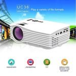 Portable Mini LED Projector Full Color 1080P White Color - Image 5