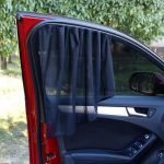 Magnetic Curtain For Car Windows For Front Doors 2 Pieces Easy To Install And Disassemble While Driving - Image 2