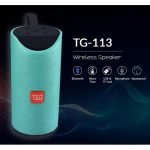 T&G Speaker Bluetooth Wireless Waterproof Bluetooth Speaker 10w Mp3 AUX USB FM Radio - Turquoise - Image 3