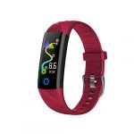 S5 Smart Watch Touch Screen Compatible with Android and iOS Red Color