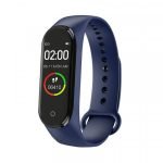 M4 Smart Watch Touch Screen Compatible with Android and iOS - blue