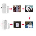 Window & Door Alarm Magnetic Security Sensor for Kids Safety Entry Chime Apartment Alarm - Image 2