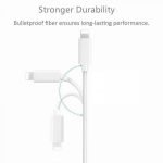 Lightning Digital AV Adapter HDMI 1080P HDTV Connector Digital AV Adapter Latest Plug and Play Converter Compatible with Phone XS XS MAX XR X 8 Plus 8 7 Plus 7 6 5-White (The Product Packaging Is Only Damaged And The Product Is In Good Condition) - Image 7