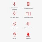 ⁦داكوم K6H pro سماعات بلوتوث 5.0 للايفون والاندرويد لون أبيض⁩ - الصورة ⁦4⁩