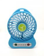 Portable Rechargeable Battery with Fan Lithium Battery - 1000mAh - Rechargeable 3 Speeds