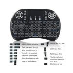 Mini keyboard and mouse and remote control with wireless backlit buttons - Image 4