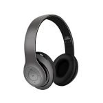L150 Wireless Bluetooth Headset – Microphone – FM Radio – Memory Card Slot – Foldable Compatible with mobile and computer Dark Gray Color