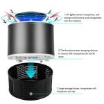 Mosquito Killer Net Trap Lamp with Electric Suction With USB Cable, 6 UV Lamps, Kills Harmful Insects Mosquitoes - Image 7