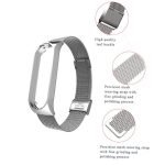 Metal Bracelet for Xiaomi 3 & Xiaomi 4 Watch Band Silver Color - Image 4