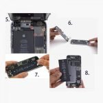 IPhone 6s Plus battery with tools for removal and installation - Image 5