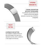 Magnetic Bracelet for Xiaomi 3 & Xiaomi 4 Watch Band Silver Color - Image 5
