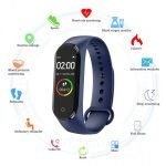 M4 Smart Watch Touch Screen Compatible with Android and iOS - blue - Image 7