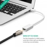 ⁦محول من ميني ديسبلاي الي اتش دي ام اي – لأجهزة MacBook و Pro و Air و iMac وأخرى- أبيض⁩ - الصورة ⁦4⁩