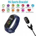 M4 Smart Watch Touch Screen Compatible with Android and iOS - blue - Image 6