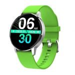 T4 Smart Watch Touch Screen Compatible with Android and iOS - Grass Green