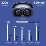 ⁦سماعات JOYROOM JR-T05 بلوتوث للايفون والاندرويد لون أسود⁩ - الصورة ⁦5⁩