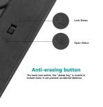 LCD Writing Tablet 8.5 Inch Doodle Pad Portable Electronic Writer Environmental Writing and Drawing Memo Board drawing and writing board with pen and one-click self-scanning Black Color - Image 7