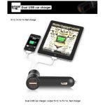 Fm Transmitter Car With Charger Car Mp3 Player 2USB Charger - Image 2