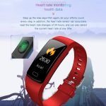 Y9 Smart Watch Touch Screen Compatible with Android and iOS Red Color - Image 2