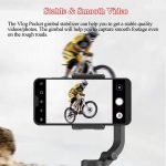 Vlog Pocket Foldable 3 Axis Smartphone Handheld Gimbal Stabilizer for Smartphone - Image 3