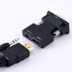 HDMI to VGA & Audio Converter Dongle 1080P for Computers, Laptops, Notebooks & More - Black - Image 5