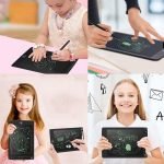 LCD Writing Tablet 8.5 Inch Doodle Pad Portable Electronic Writer Environmental Writing and Drawing Memo Board drawing and writing board with pen and one-click self-scanning Black Color - Image 5