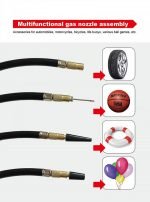Air Compressors for Car Tires, Bike Tires, Rubber Floater, Balls Works on car lighter -Dc 12V 120psi  (The Product Packaging Is Only Damaged And The Product Is In Good Condition) - Image 8