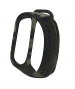 Bracelet silicone for Xiaomi 3 & Xiaomi 4 Watch Band army color