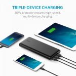 Anker Power Bank 26800mAh 3 USB Ports Power Core Quick Charge Technology Black Color - Image 3