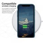 ⁦جراب خلفي لهاتف ابل ايفون اكس – ازرق⁩ - الصورة ⁦2⁩
