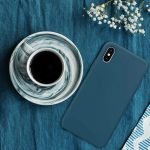 ⁦جراب خلفي لهاتف ابل ايفون اكس – ازرق⁩ - الصورة ⁦5⁩