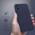 Back Cover For Iphone X - Dark Blue - Image 4