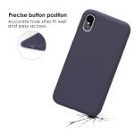 Back Cover For Iphone X - Dark Blue - Image 8