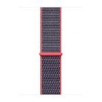 Bracelet Nylon 38mm For Apple Watch Electric Pink Color - Image 3